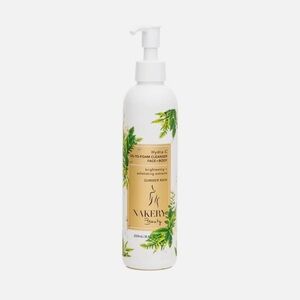 Nakery Beauty Hydra-C Oil to Foam Cleanser Face/Body Summer Rain 8.45 fl. oz.